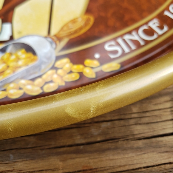 Vintage Mr. Peanut The Planters Peanut Co. Metal Oval Tray - Picture 6 of 13